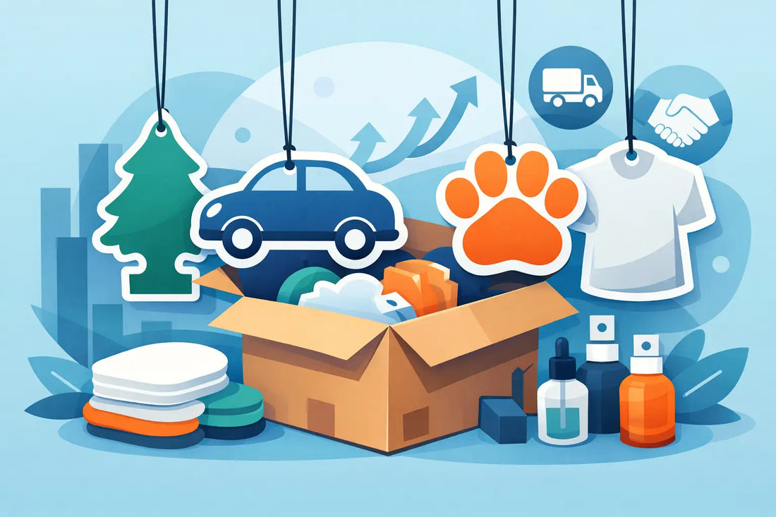 Custom Shaped Air Fresheners Bulk for Better Reach