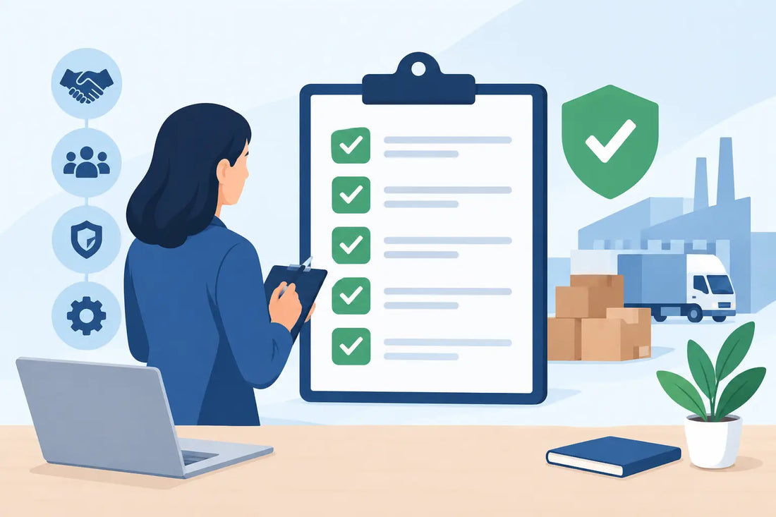 Supplier Approval Process Review Checklist